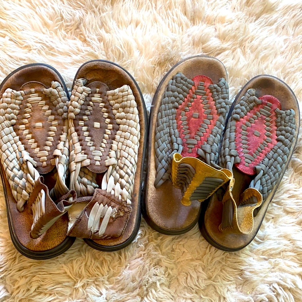 Men’s Los Lobos Oaxacan Men’s Sandals (2 Pairs)